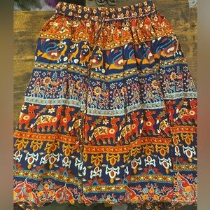 Earthbound Trading Co Boho Midi skirt